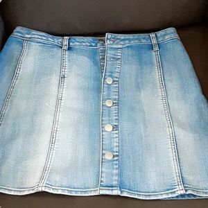 Denim skirt